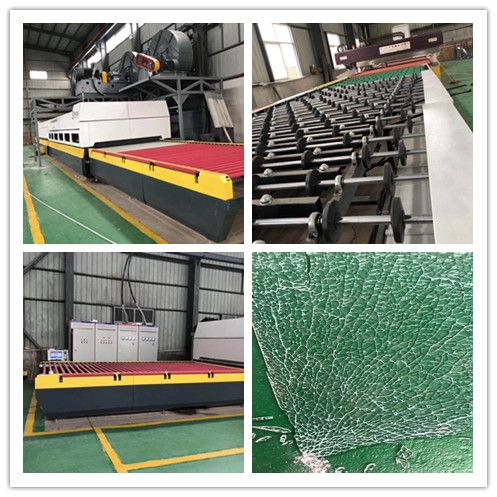 西安林總鋼化爐調(diào)試成功，3.5毫米鋼化